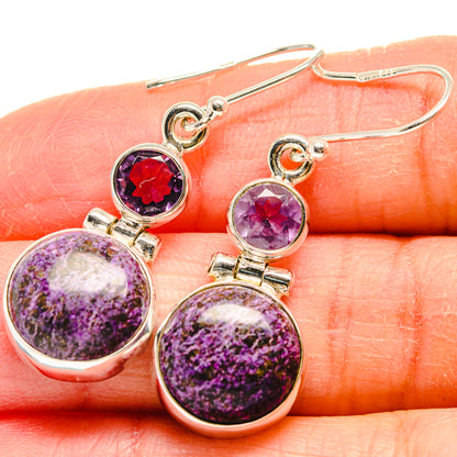 Stichtite Earrings handcrafted by Ana Silver Co - EARR424319