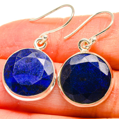 Lapis Lazuli Earrings handcrafted by Ana Silver Co - EARR424348