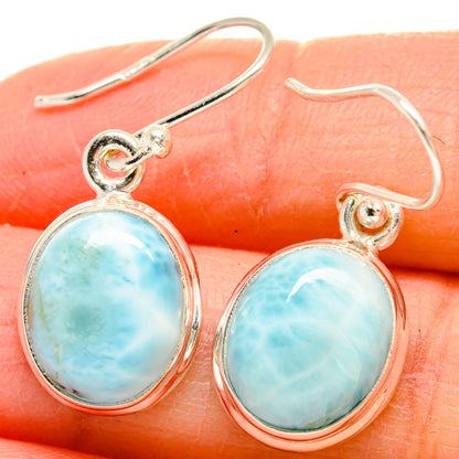 Larimar Earrings handcrafted by Ana Silver Co - EARR424376