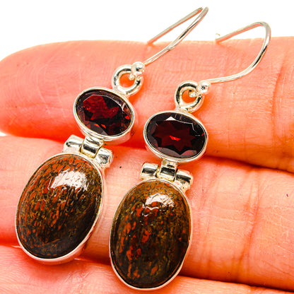 Dinosaur Bone Earrings handcrafted by Ana Silver Co - EARR424379