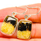 Septarian Nodule Earrings handcrafted by Ana Silver Co - EARR424382