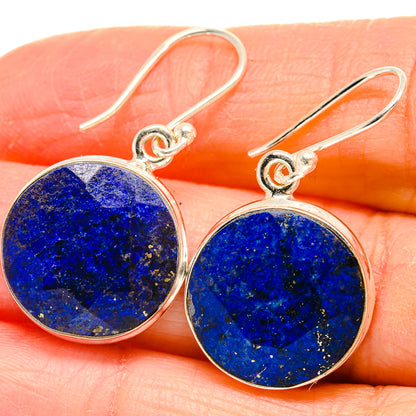 Lapis Lazuli Earrings handcrafted by Ana Silver Co - EARR424385