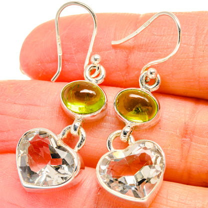 White Quartz Earrings handcrafted by Ana Silver Co - EARR424387