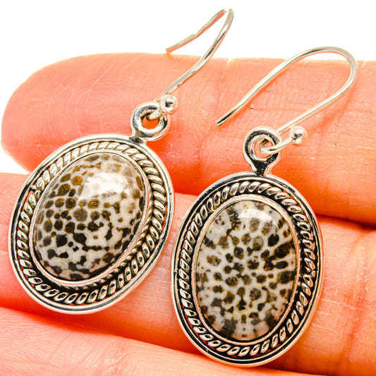 Stingray Coral Earrings handcrafted by Ana Silver Co - EARR424392