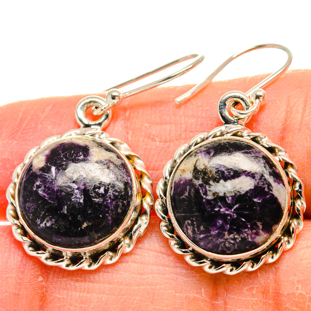 Kammererite Earrings handcrafted by Ana Silver Co - EARR424452