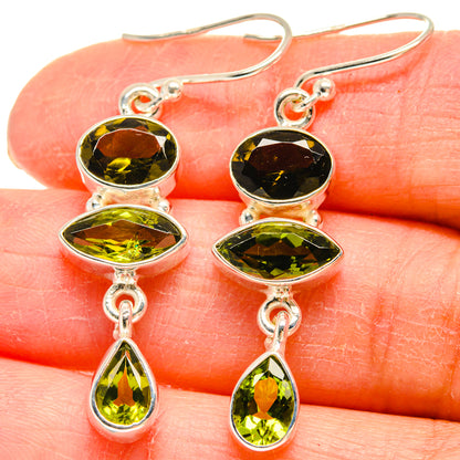 Peridot Earrings handcrafted by Ana Silver Co - EARR424454