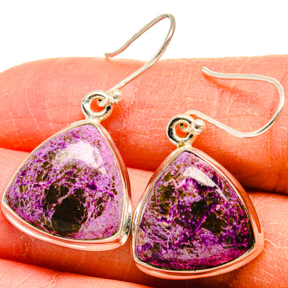 Stichtite Earrings handcrafted by Ana Silver Co - EARR424514