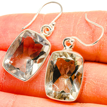 White Quartz Earrings handcrafted by Ana Silver Co - EARR424541