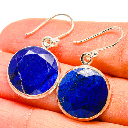 Lapis Lazuli Earrings handcrafted by Ana Silver Co - EARR424561