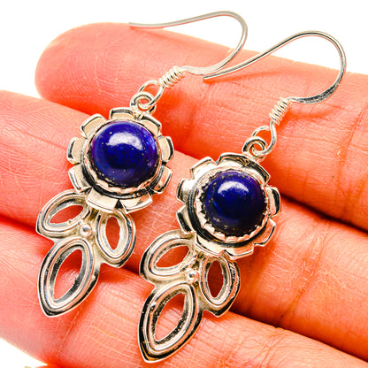 Lapis Lazuli Earrings handcrafted by Ana Silver Co - EARR424596