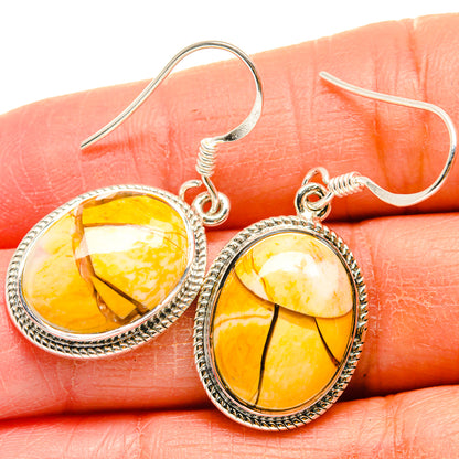 Brecciated Mookaite Earrings handcrafted by Ana Silver Co - EARR424608