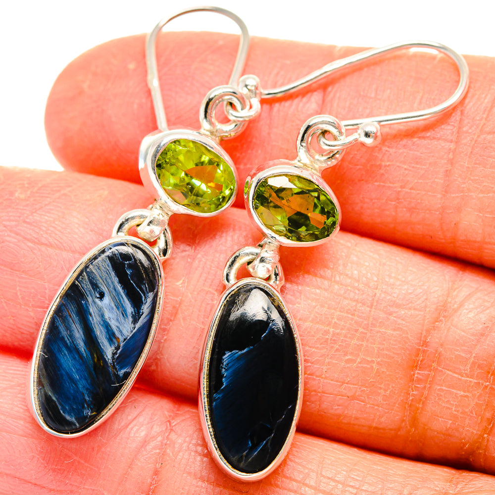Pietersite Earrings handcrafted by Ana Silver Co - EARR424652