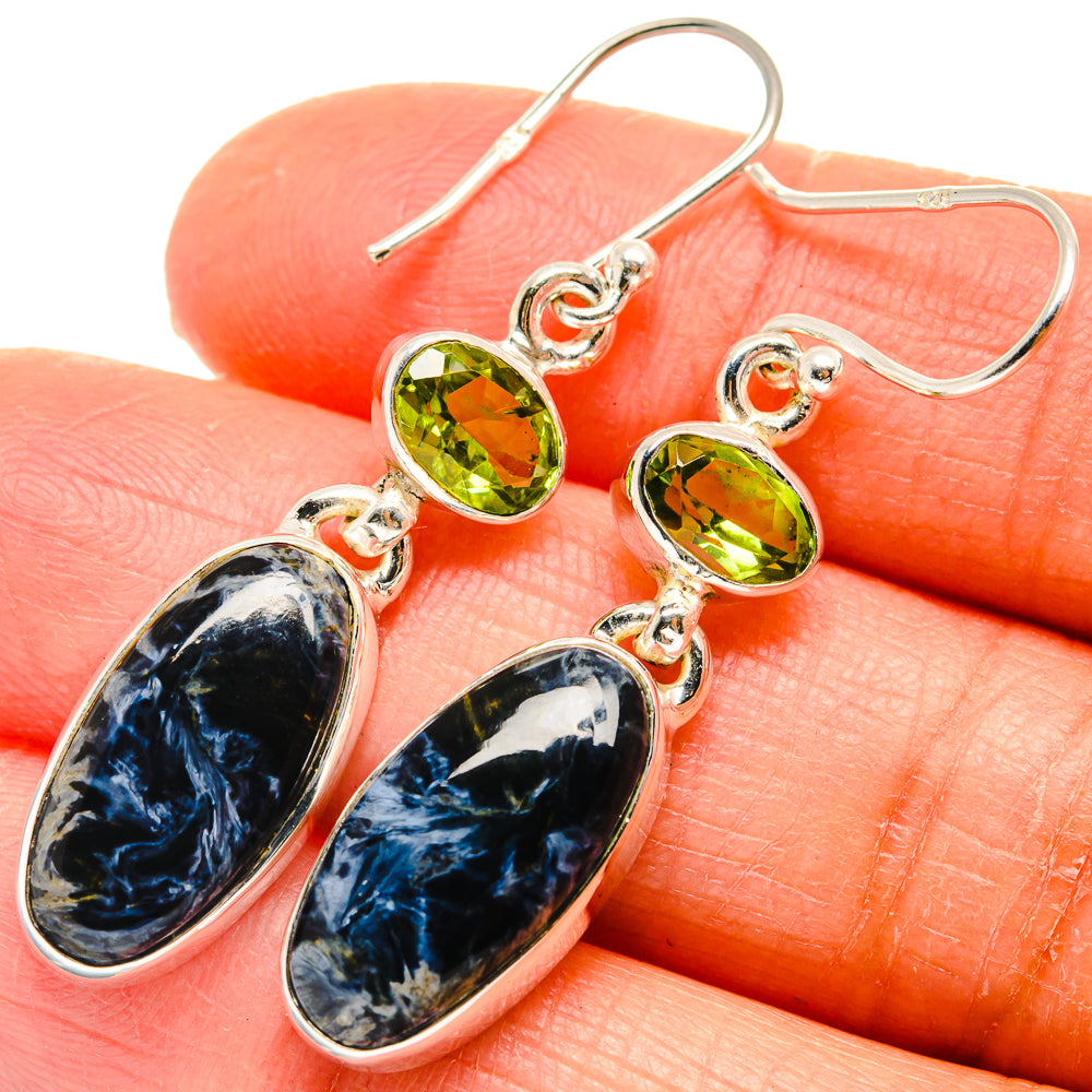 Pietersite Earrings handcrafted by Ana Silver Co - EARR424722
