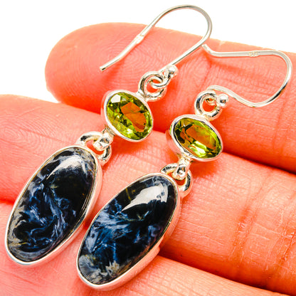 Pietersite Earrings handcrafted by Ana Silver Co - EARR424722