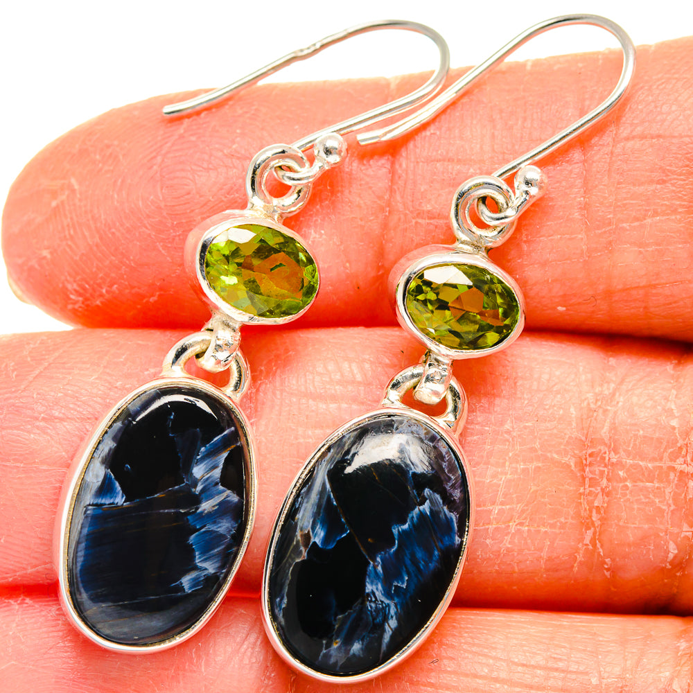 Pietersite Earrings handcrafted by Ana Silver Co - EARR424787