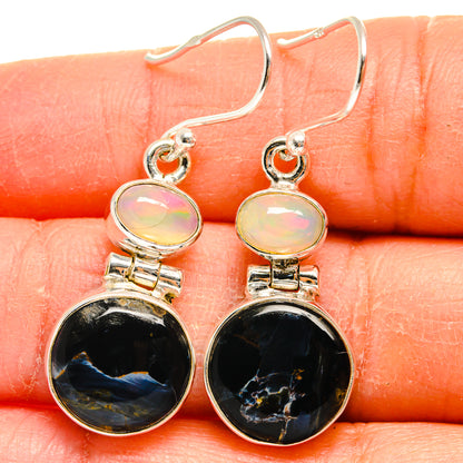 Pietersite Earrings handcrafted by Ana Silver Co - EARR424831