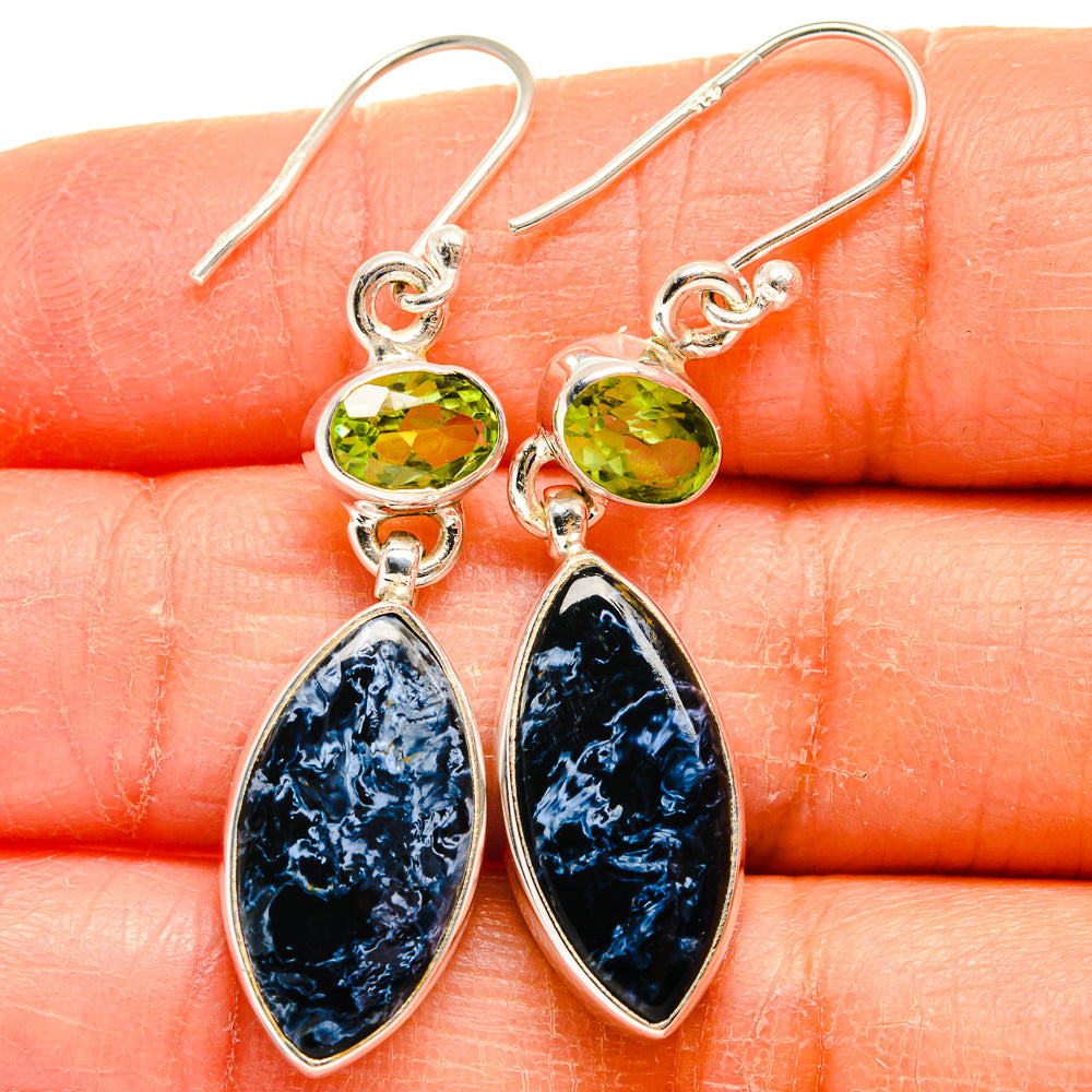 Pietersite Earrings handcrafted by Ana Silver Co - EARR424838