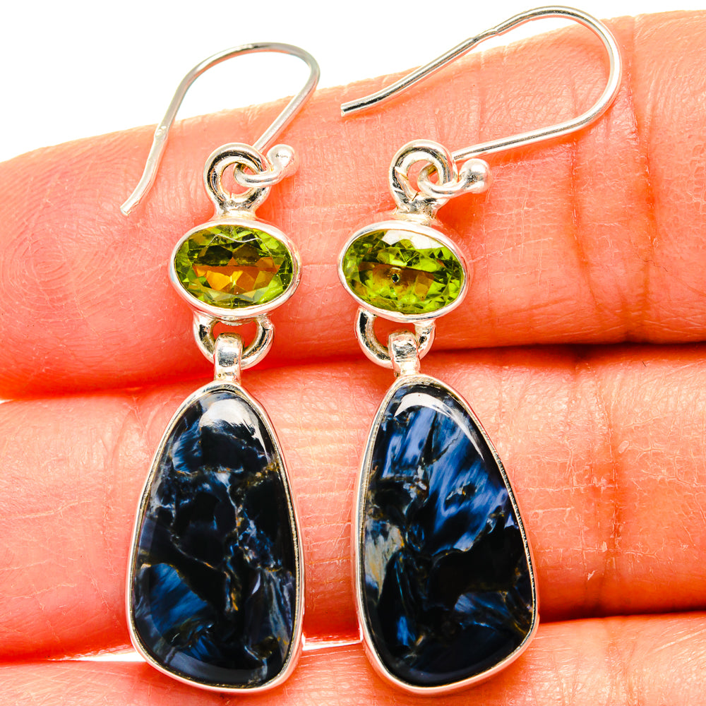 Pietersite Earrings handcrafted by Ana Silver Co - EARR424860