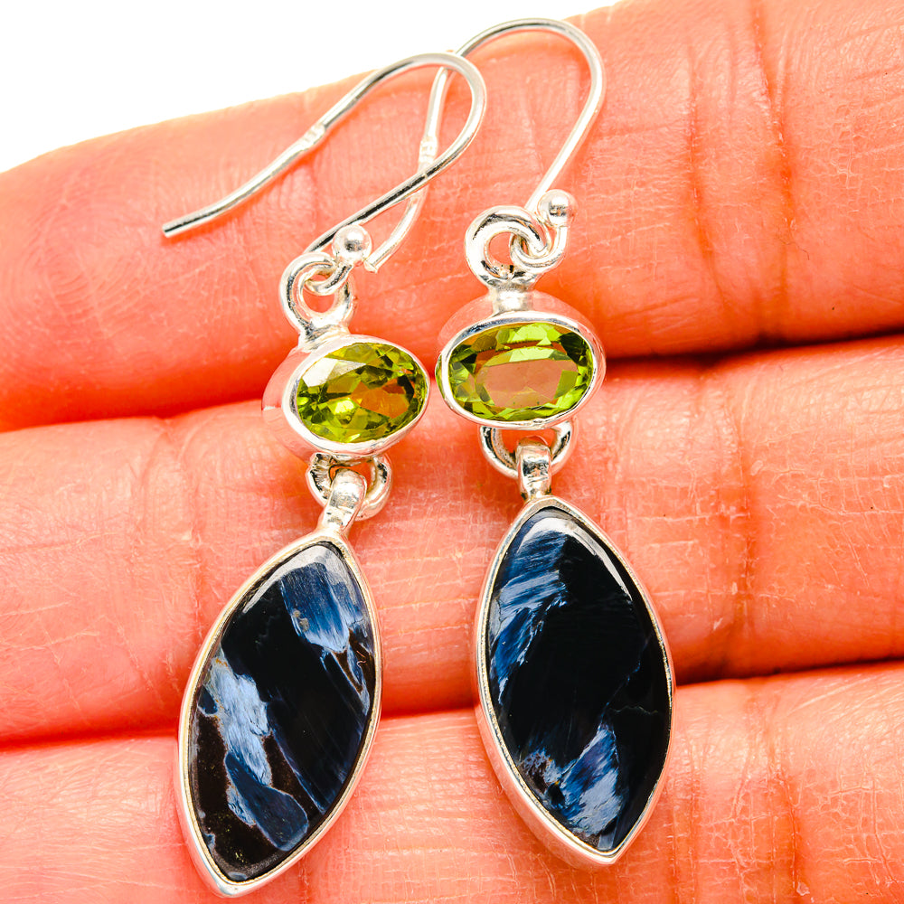 Pietersite Earrings handcrafted by Ana Silver Co - EARR424862