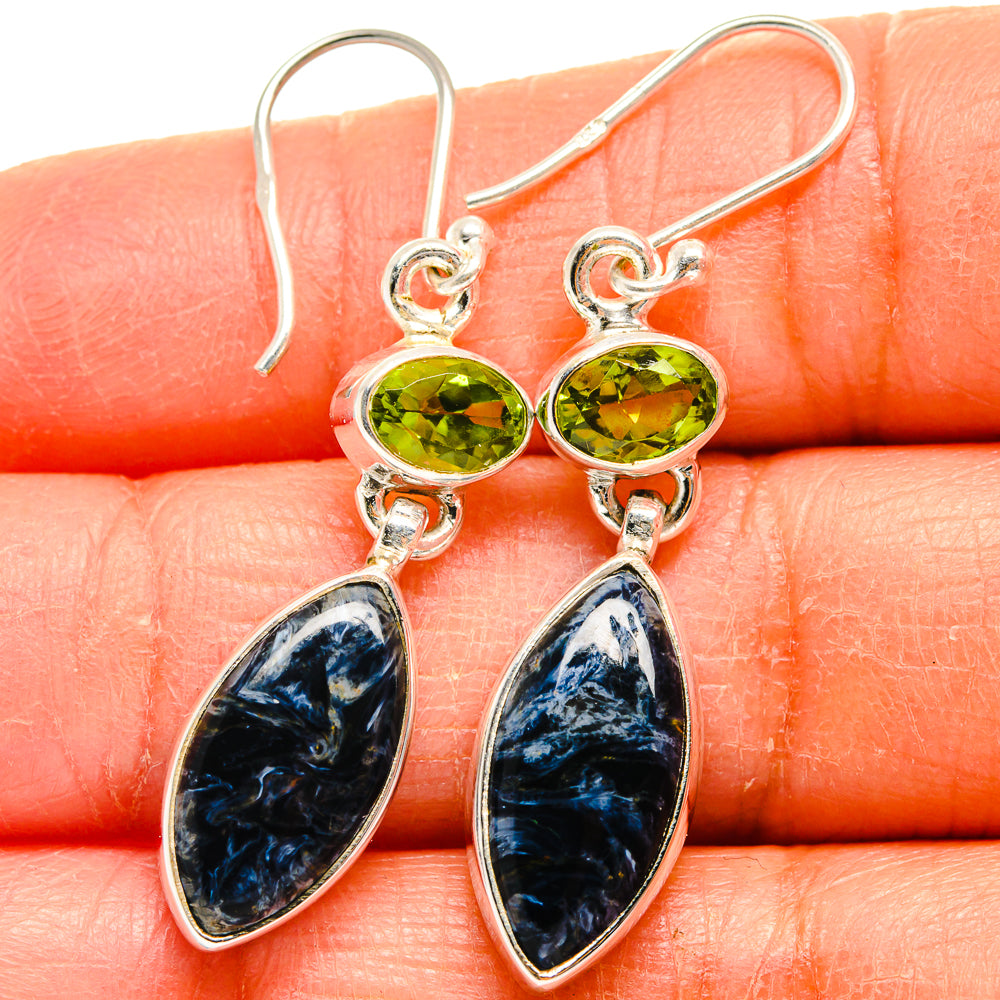 Pietersite Earrings handcrafted by Ana Silver Co - EARR424866