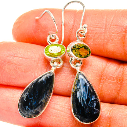 Pietersite Earrings handcrafted by Ana Silver Co - EARR424920
