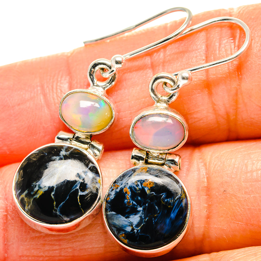 Pietersite Earrings handcrafted by Ana Silver Co - EARR424928