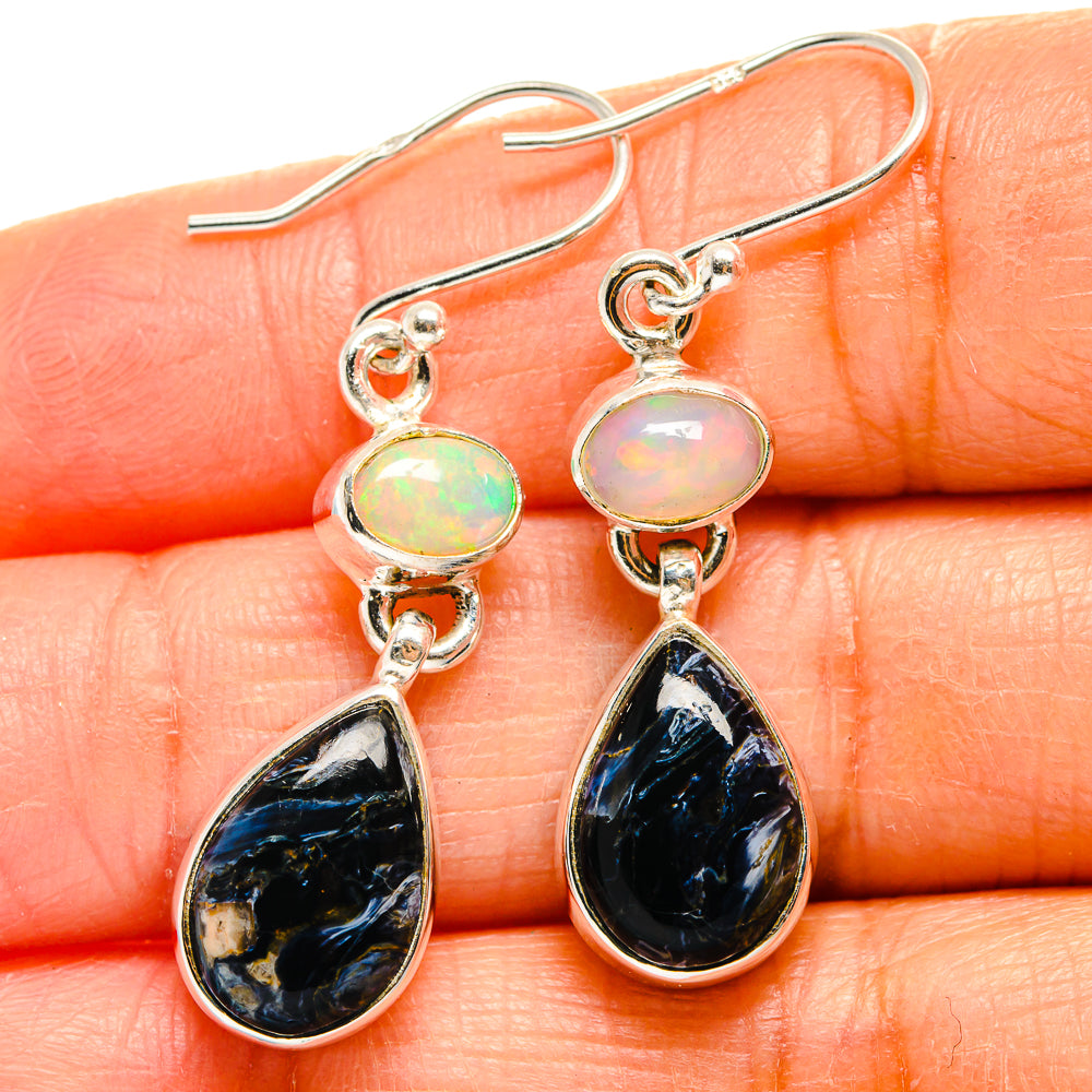 Pietersite Earrings handcrafted by Ana Silver Co - EARR424935