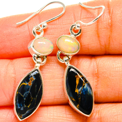 Pietersite Earrings handcrafted by Ana Silver Co - EARR424953