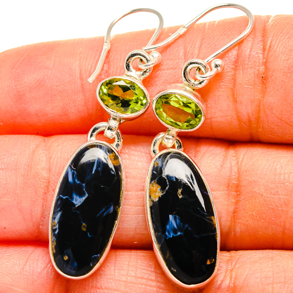 Pietersite Earrings handcrafted by Ana Silver Co - EARR424976