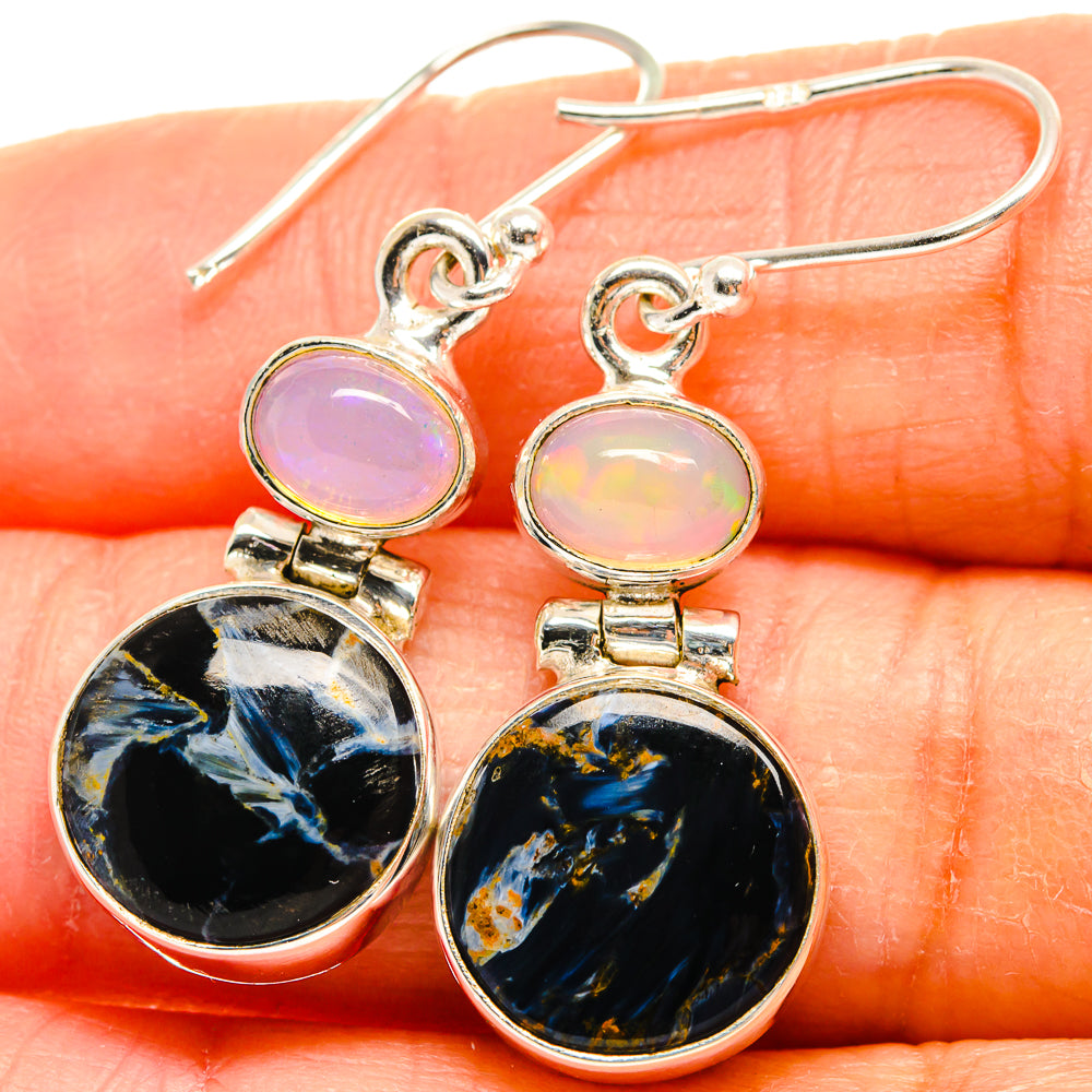 Pietersite Earrings handcrafted by Ana Silver Co - EARR424982