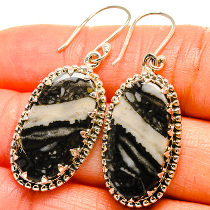 Pinolith Jasper Earrings handcrafted by Ana Silver Co - EARR424991
