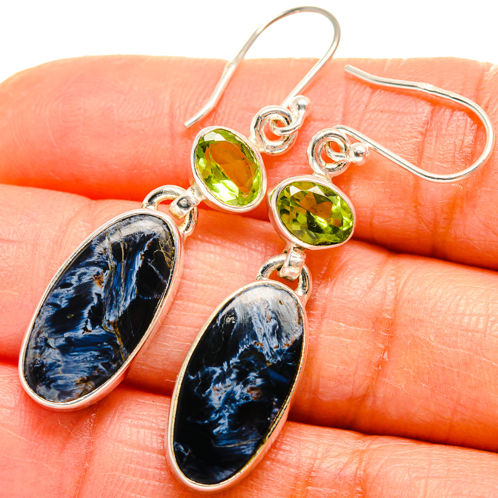 Pietersite Earrings handcrafted by Ana Silver Co - EARR425021