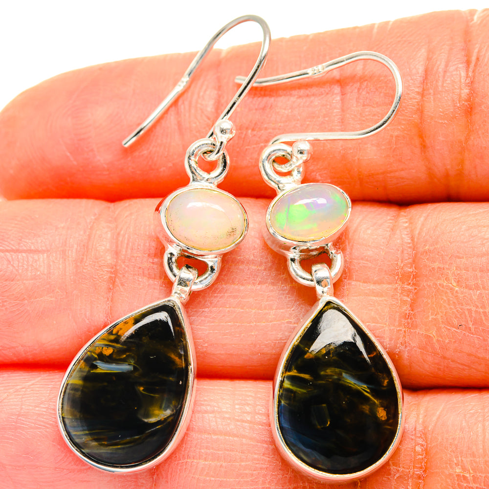 Pietersite Earrings handcrafted by Ana Silver Co - EARR425034