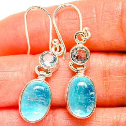 Rainbow Moonstone Earrings handcrafted by Ana Silver Co - EARR425045