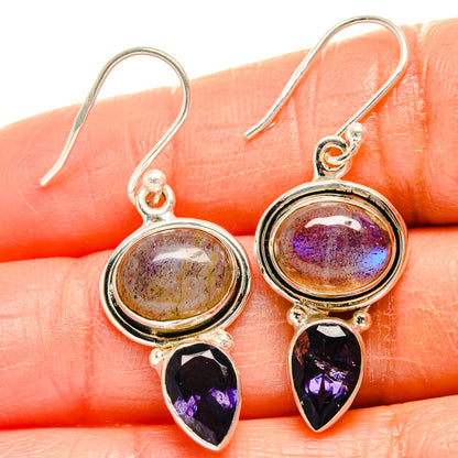 Labradorite Earrings handcrafted by Ana Silver Co - EARR425064