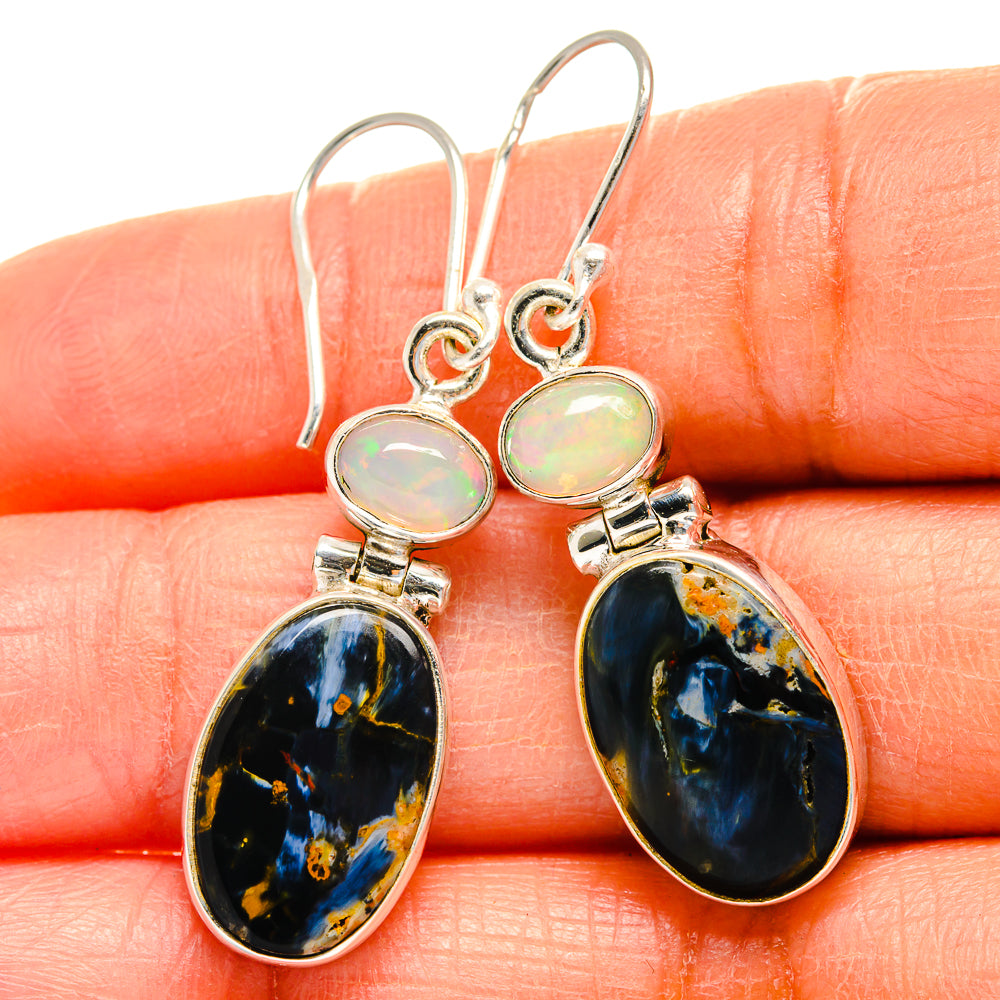 Pietersite Earrings handcrafted by Ana Silver Co - EARR425070