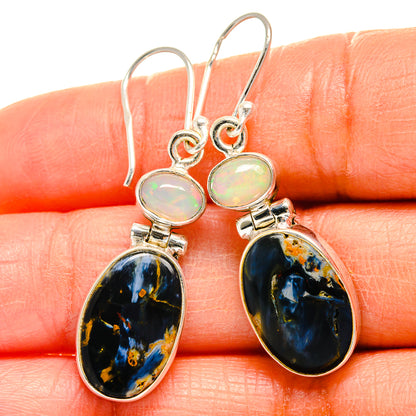 Pietersite Earrings handcrafted by Ana Silver Co - EARR425070