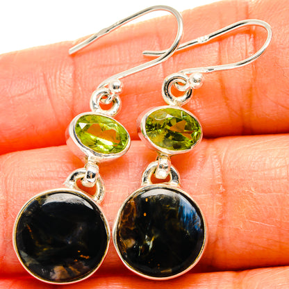 Pietersite Earrings handcrafted by Ana Silver Co - EARR425079