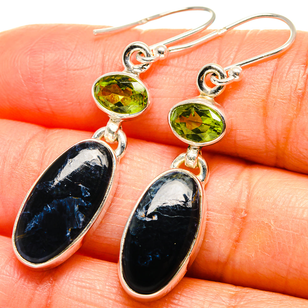 Pietersite Earrings handcrafted by Ana Silver Co - EARR425082