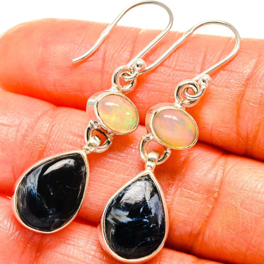 Pietersite Earrings handcrafted by Ana Silver Co - EARR425094