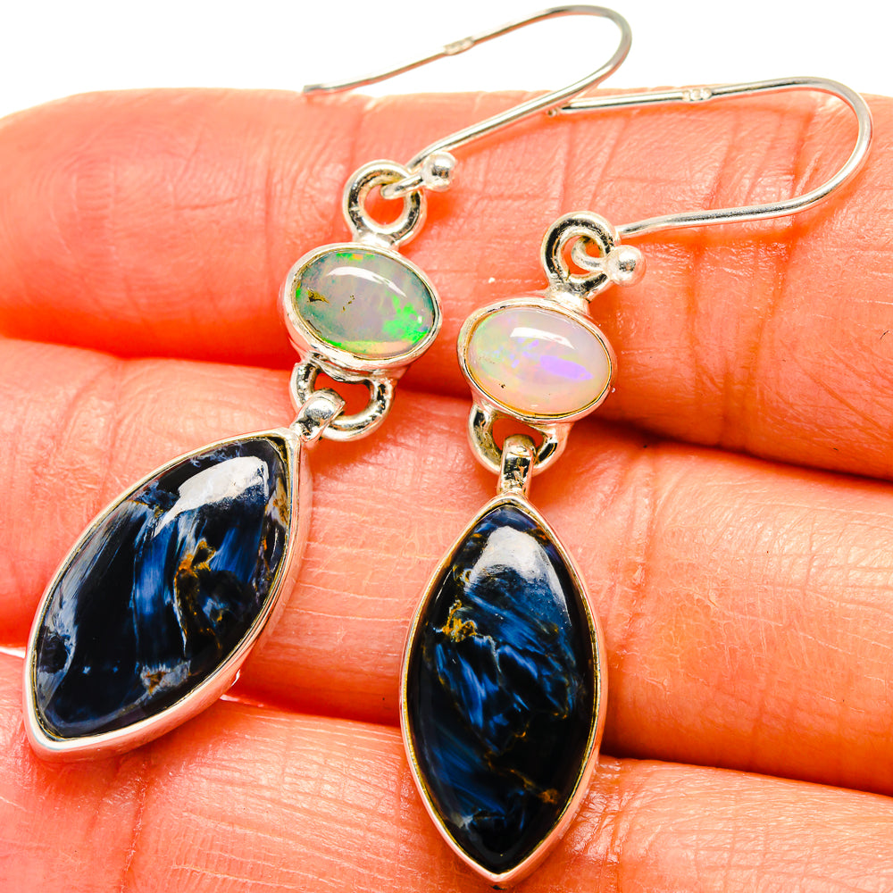 Pietersite Earrings handcrafted by Ana Silver Co - EARR425098