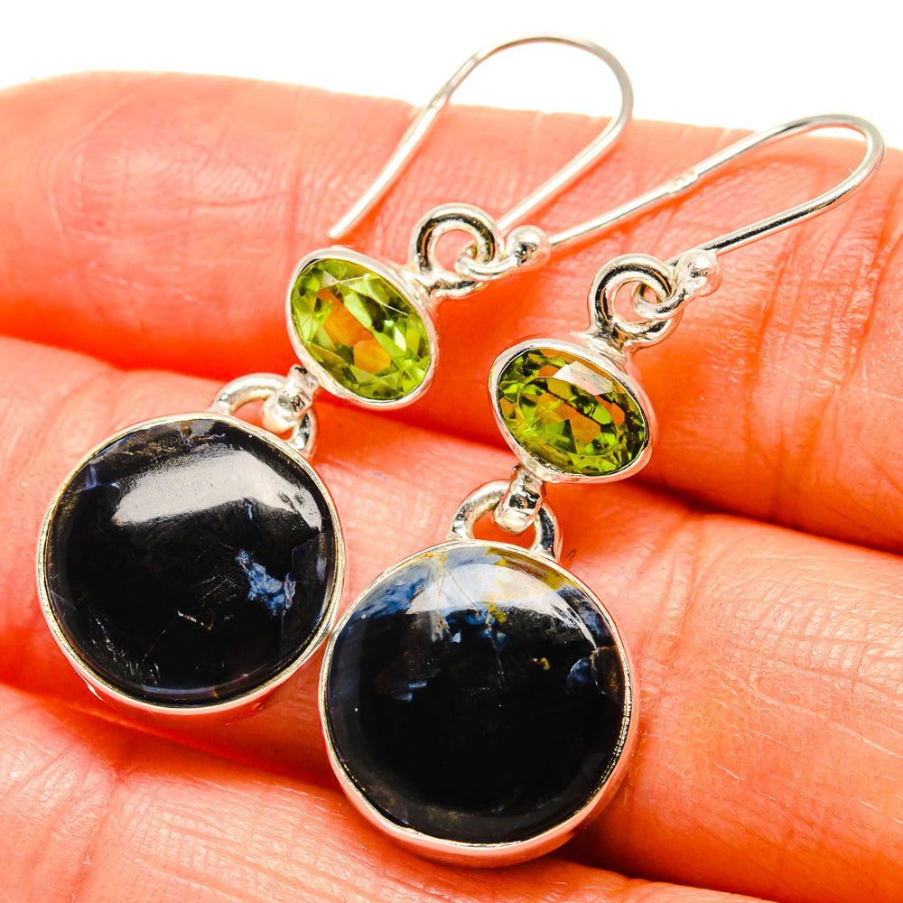 Pietersite Earrings handcrafted by Ana Silver Co - EARR425130
