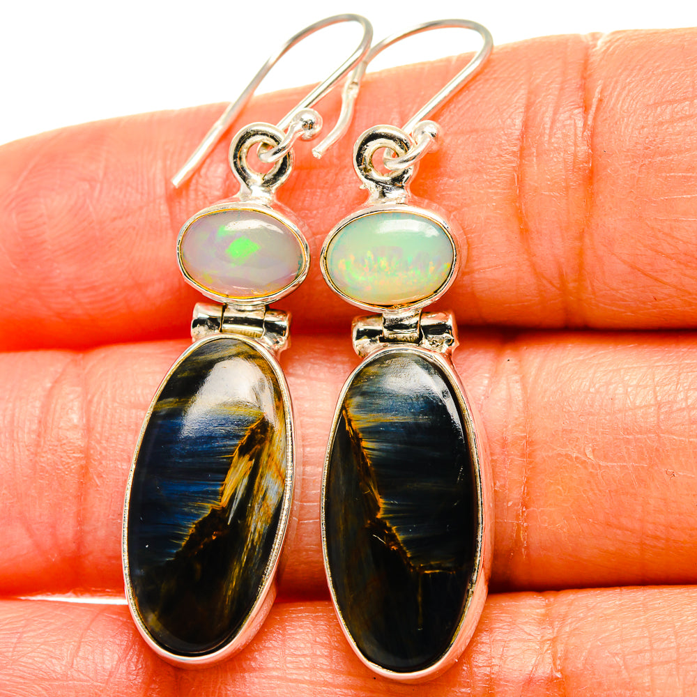 Pietersite Earrings handcrafted by Ana Silver Co - EARR425145