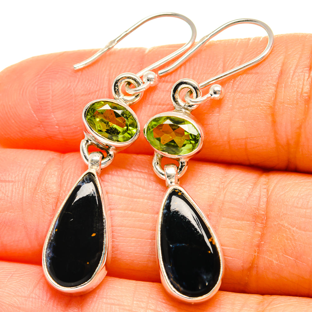 Pietersite Earrings handcrafted by Ana Silver Co - EARR425184