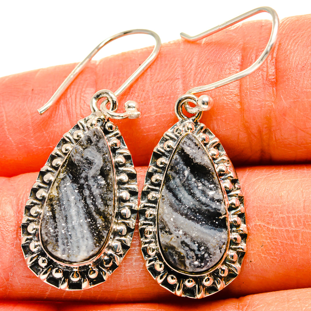 Desert Druzy Earrings handcrafted by Ana Silver Co - EARR425230