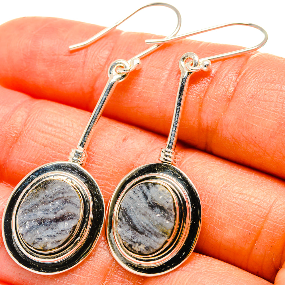 Desert Druzy Earrings handcrafted by Ana Silver Co - EARR425250