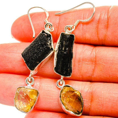 Tektite Earrings handcrafted by Ana Silver Co - EARR425255