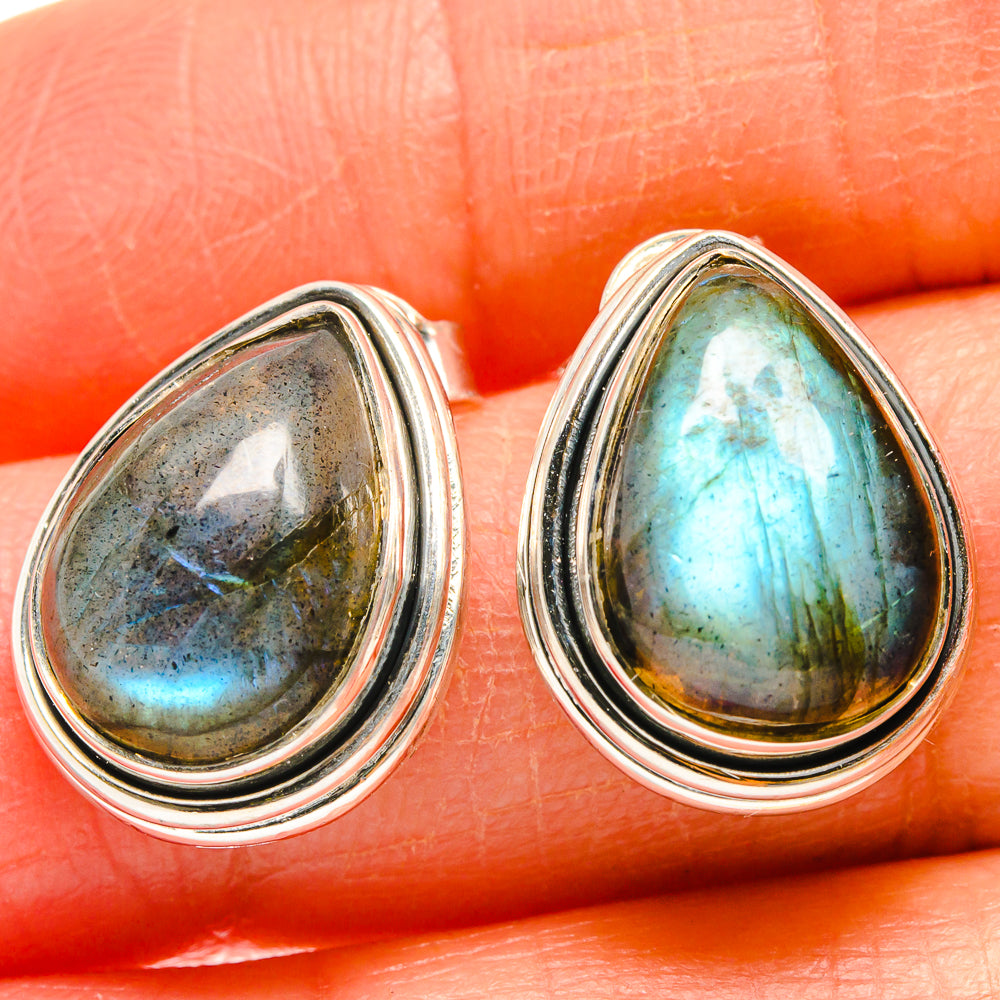 Labradorite Earrings handcrafted by Ana Silver Co - EARR425271
