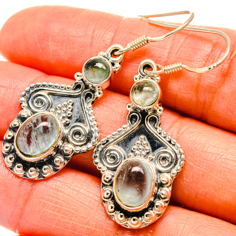 Aquamarine Earrings handcrafted by Ana Silver Co - EARR425286