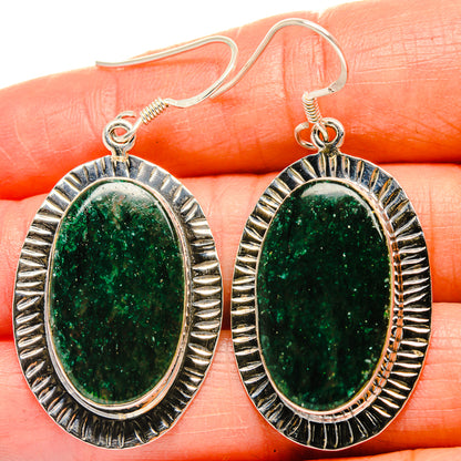 Green Aventurine Earrings handcrafted by Ana Silver Co - EARR425300